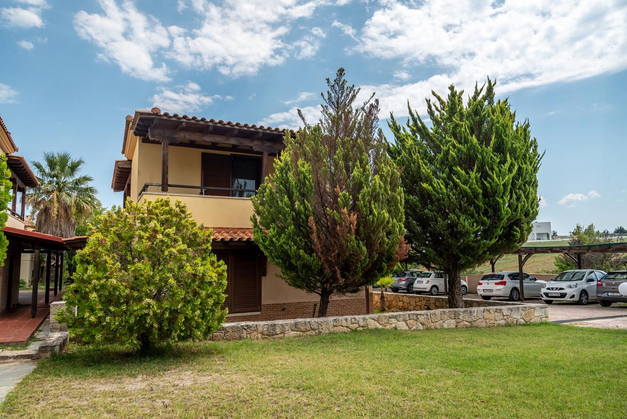 Blue Thea Luxury Villa In Afitos Exterior foto
