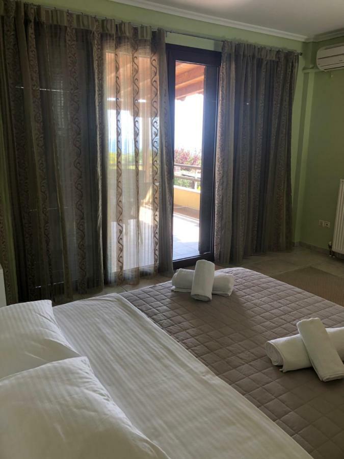 Blue Thea Luxury Villa In Afitos Exterior foto